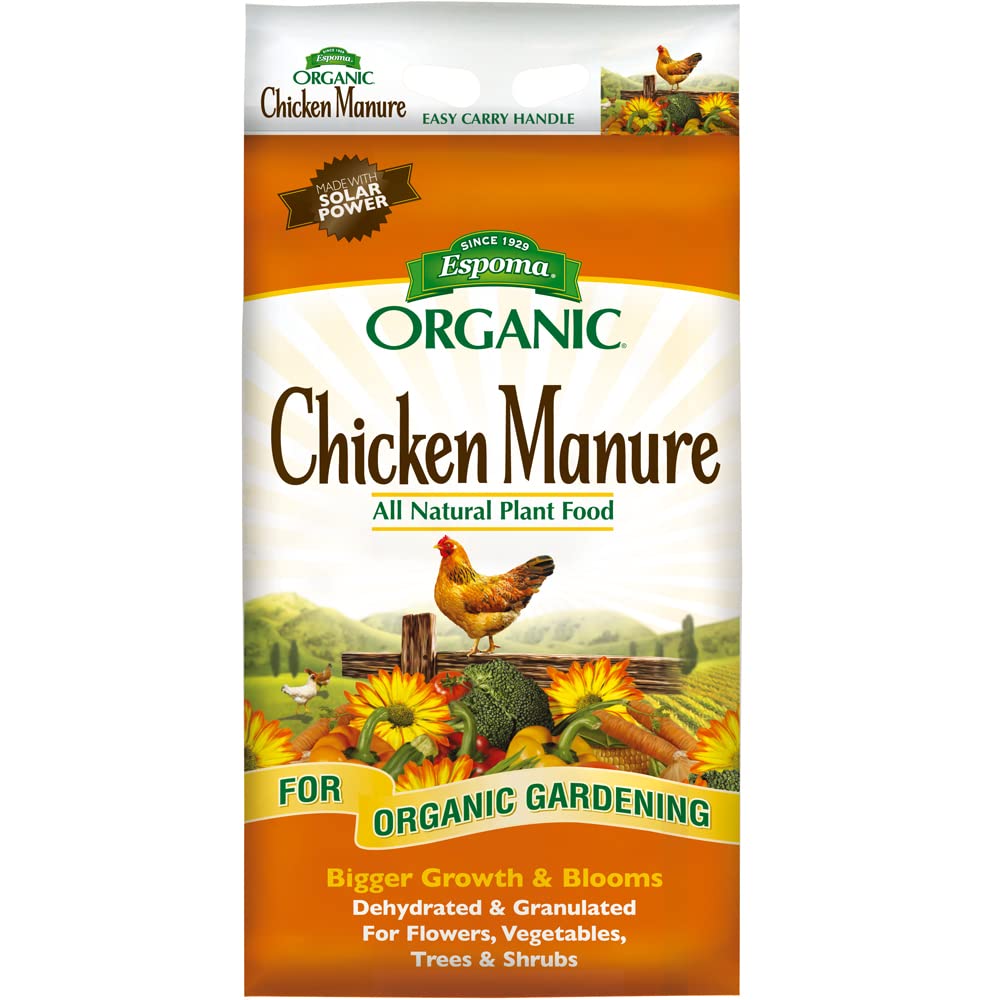 Organic Chicken Manure 25 lb. Bag.