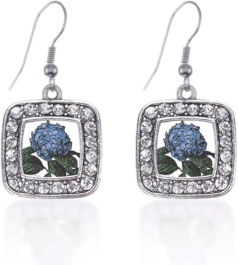 Hydrangea Flower Earrings