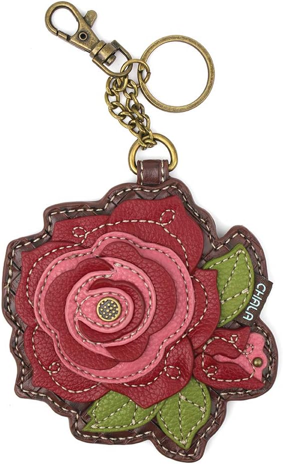 Red Rose Coin Purse