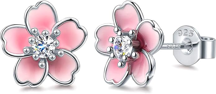Hibiscus Stud Earrings