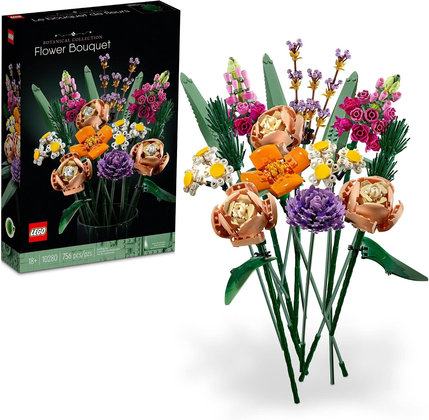 Lego Botanicals Flower Bouquet Building Blocks