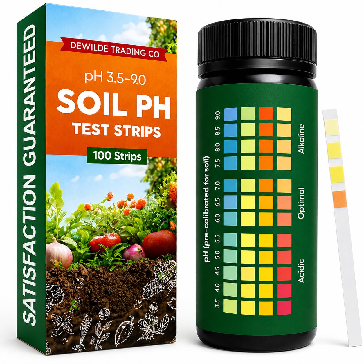 Soil PH Test Strips