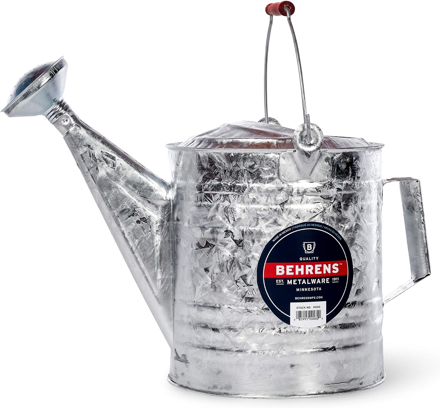 2.5 Gallon Hot Dipped Steel Watering Can