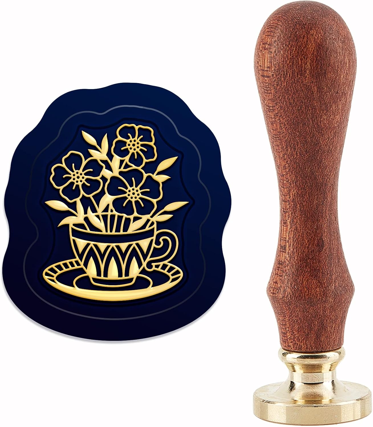 Anemone Wax Stamp