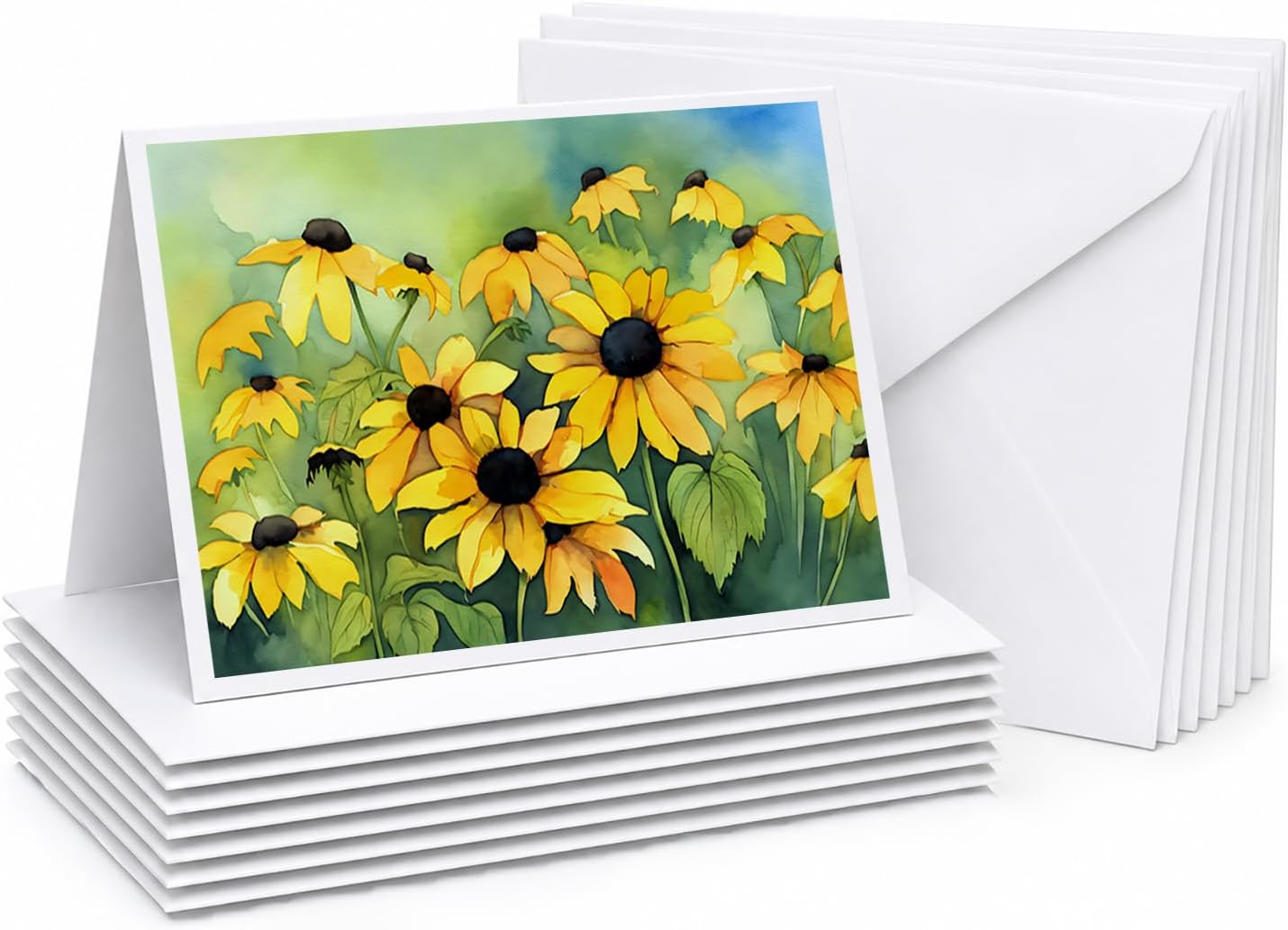 Black Eyed Susan Greeting Cards (set of 8)