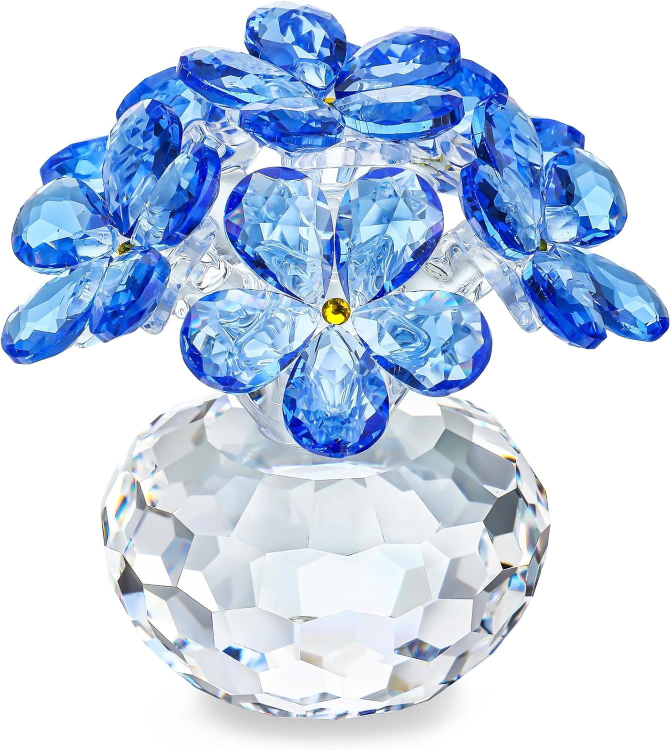 Crystal Forget Me Not Center Piece