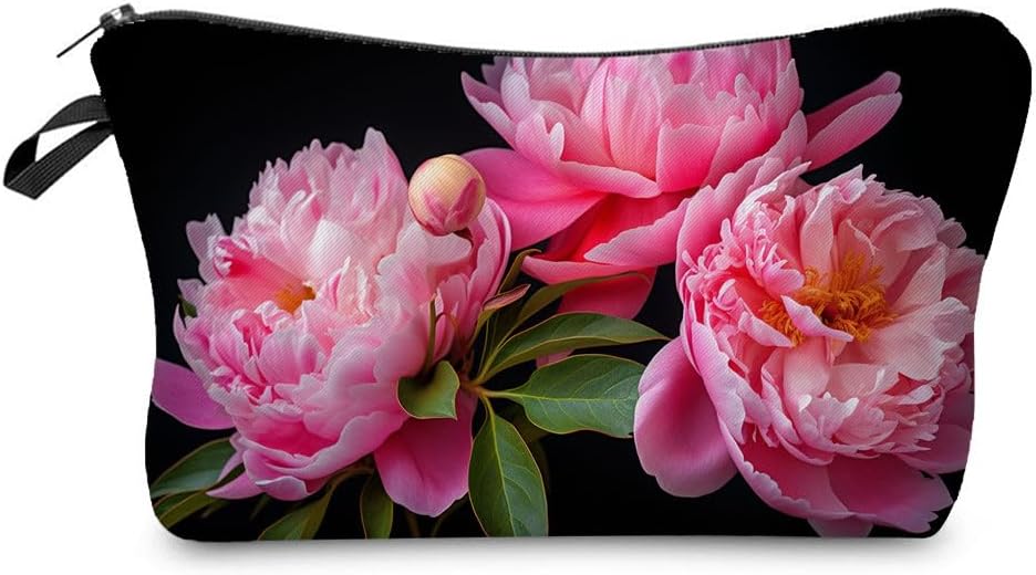 Peony Makeup Bag