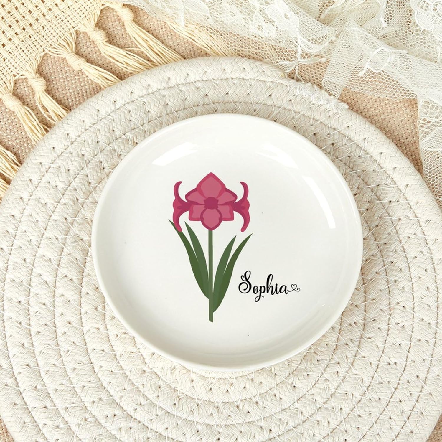 Amarylis Jewelry Dish