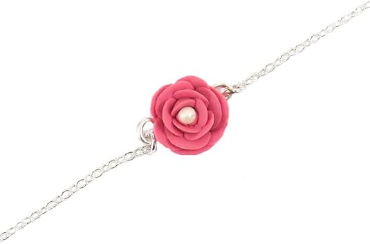 Camelia Flower Anklet
