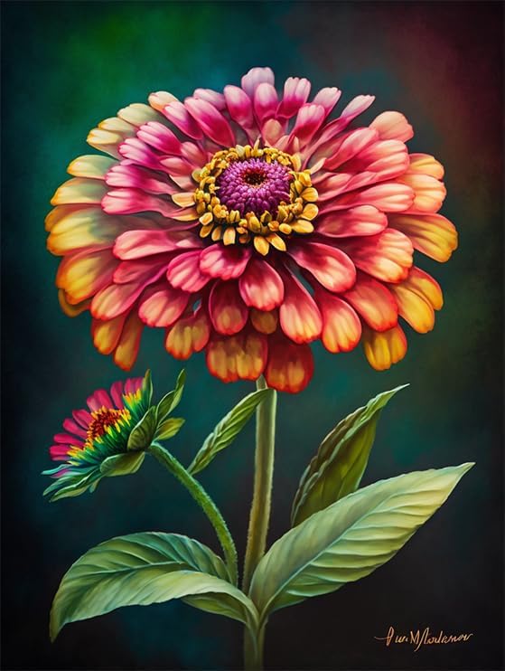 Zinnia Diamond Painting Kit