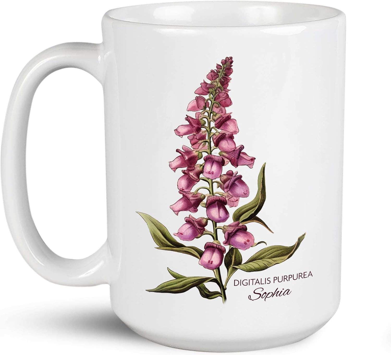 Flowering Foxglove Coffee Mug