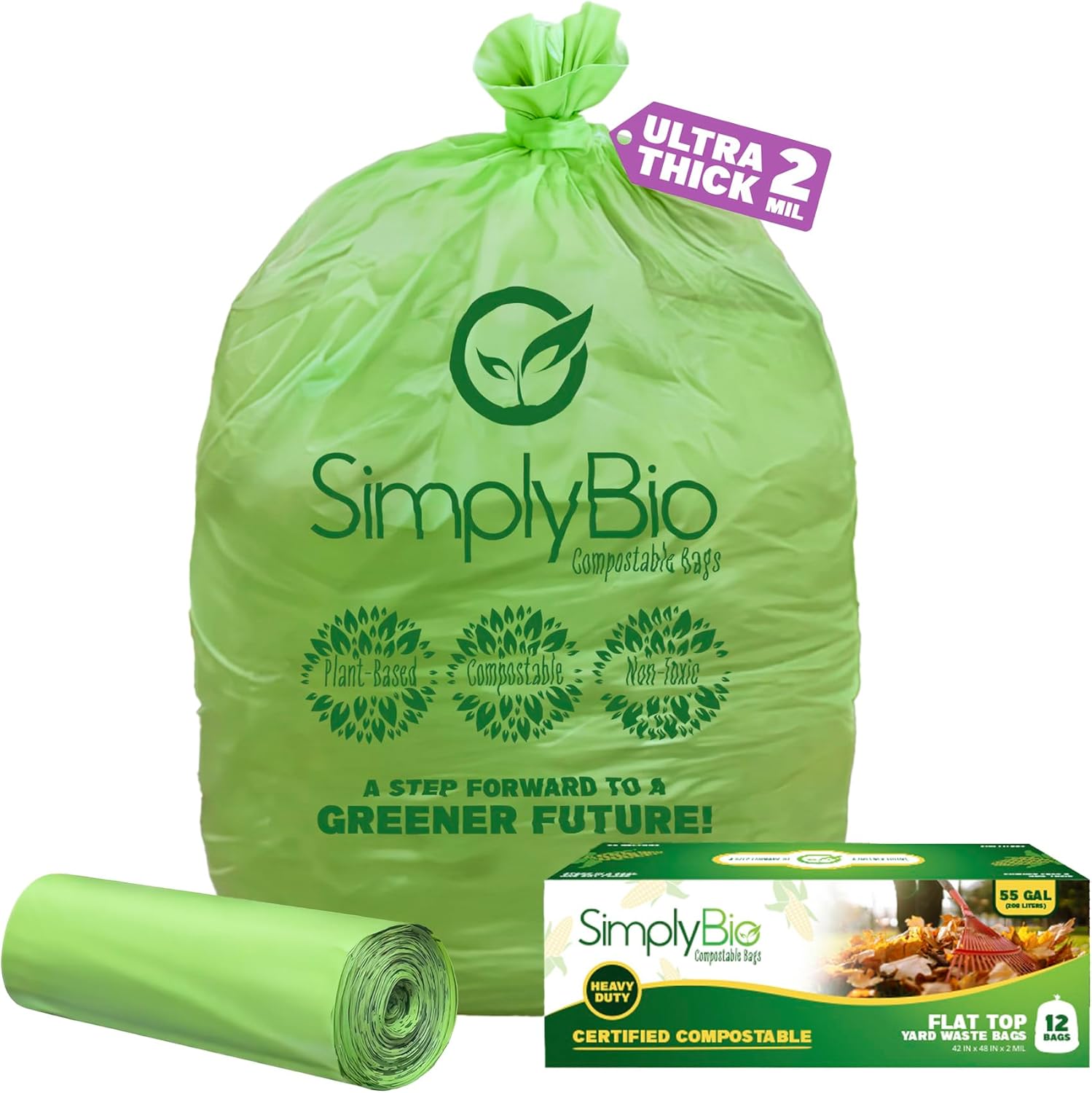 50-55 Lb Compostable Bags