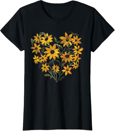 Black Eyed Susan Flower T-Shirt