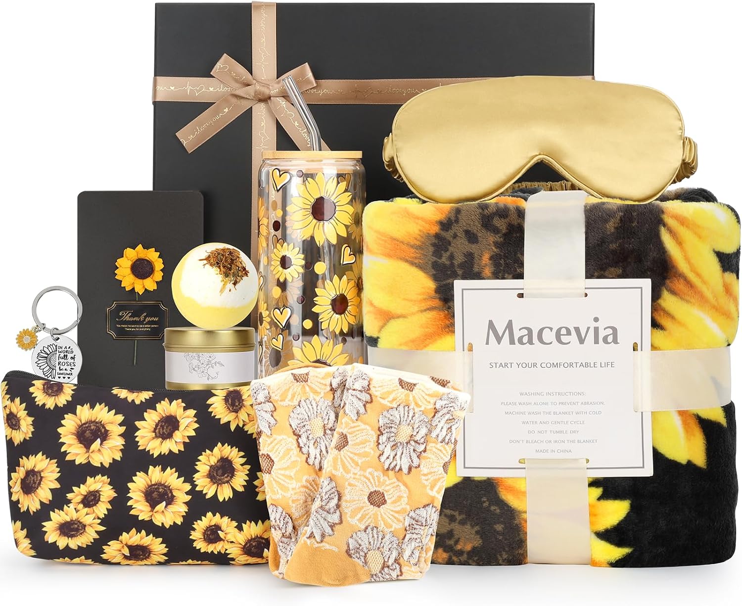 Sunflower Spa Gift Set