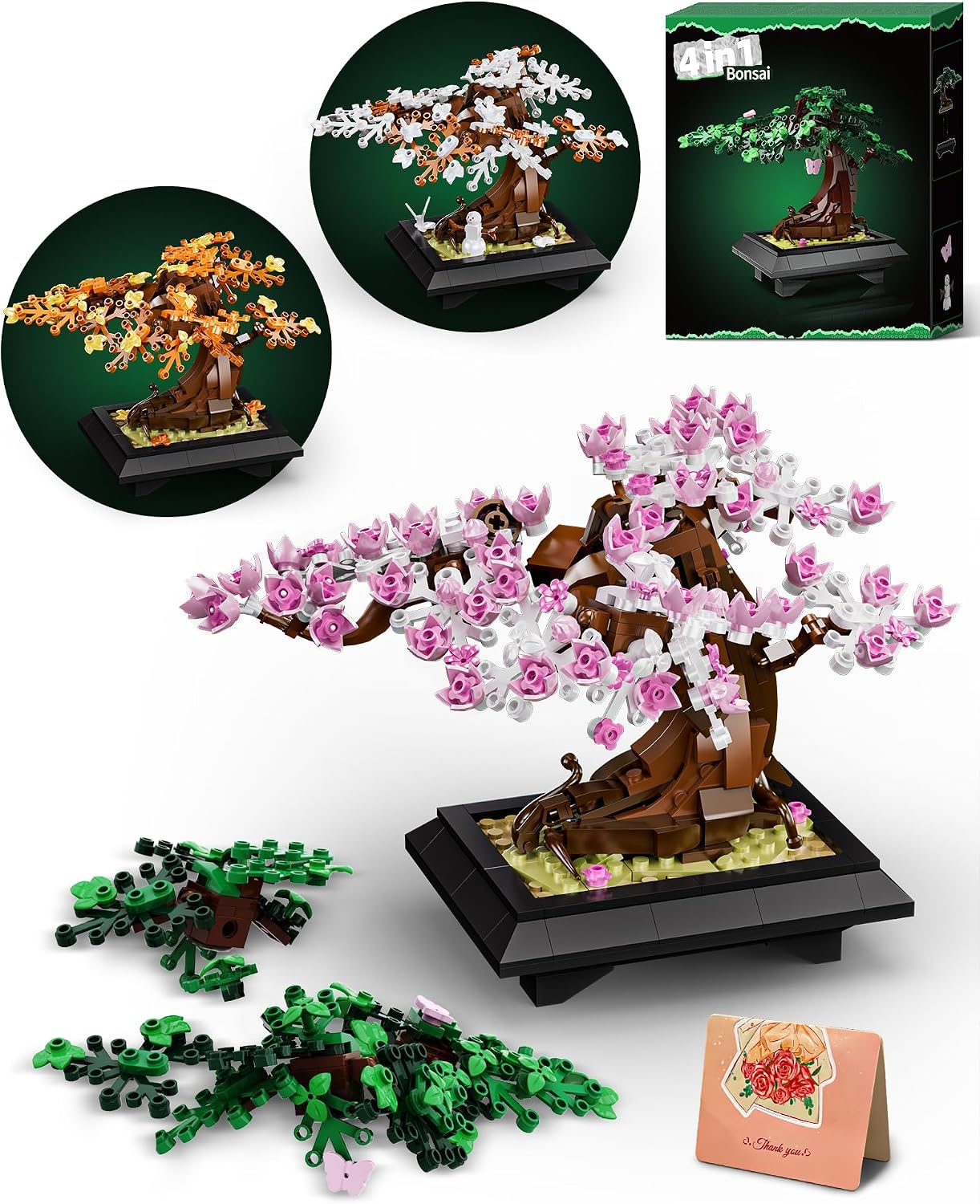 Cherry Blossom Lego Building Blocks