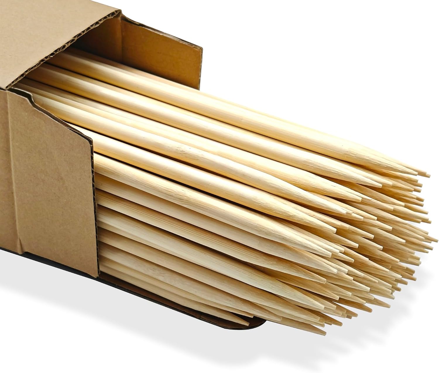 100Pcs 3ft/36in Bamboo Plant Stakes, Garden Stakes