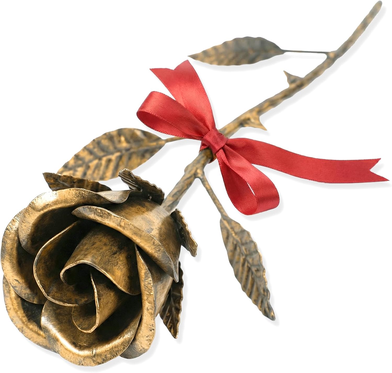Handmade Bronze Rose