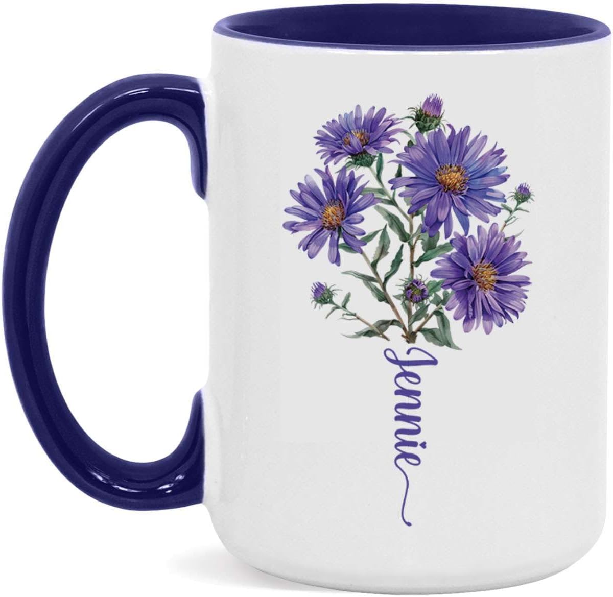 Aster Flower Coffee Mug