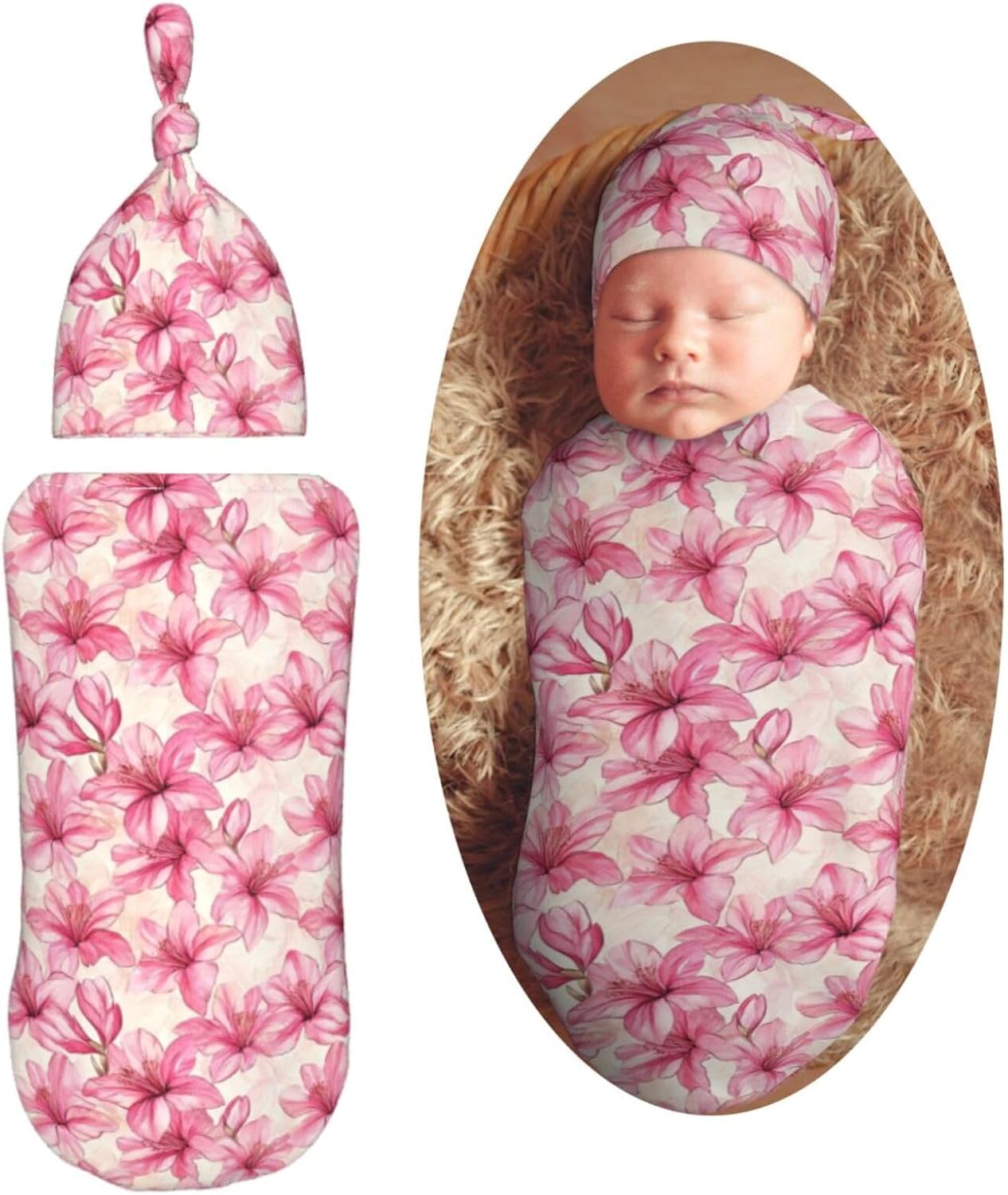 Azalea Swaddle Blanket