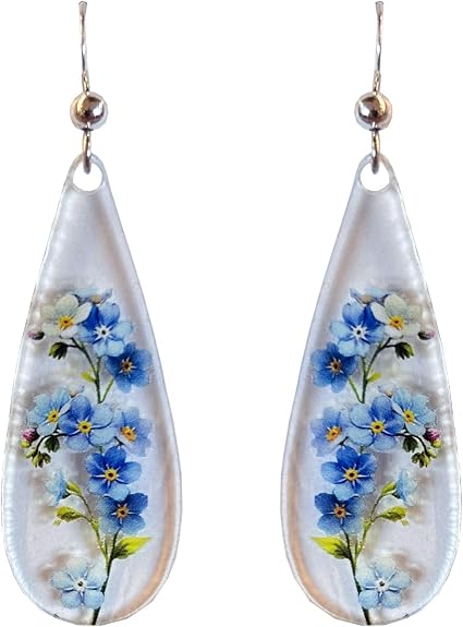 Forget Me Not Flowering Earrings