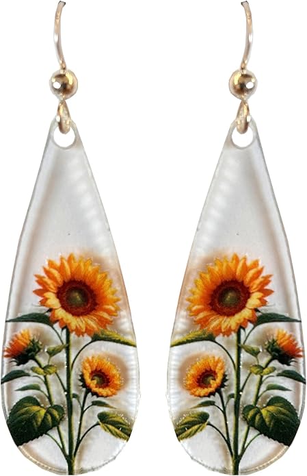 Sunflower Earrings