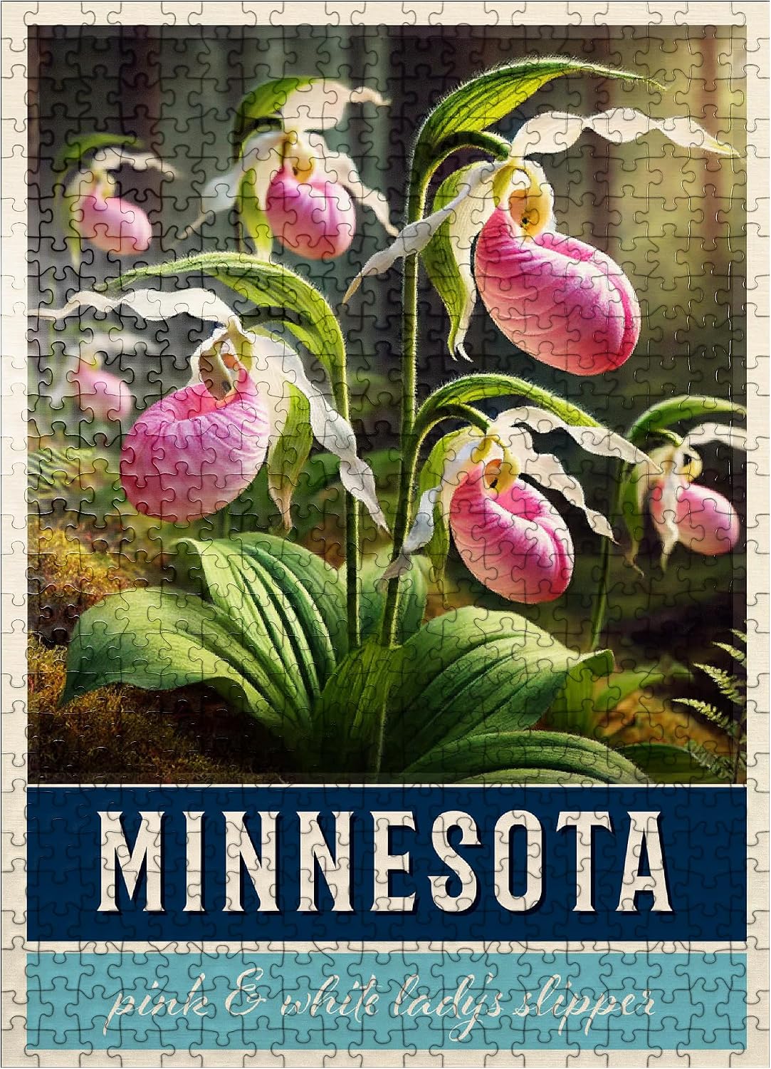 Lady Slipper Minnesota Jigsaw Puzzle