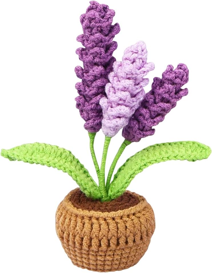 Crochet Lavender Plant