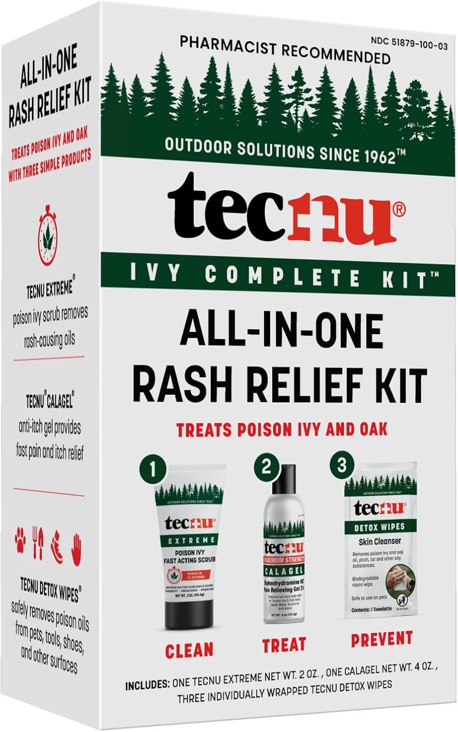 Ivy Complete Kit, the All-in-one Solution for Poison Ivy and Oak Rash