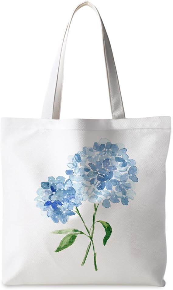Blue Hydrangea Tote Bag