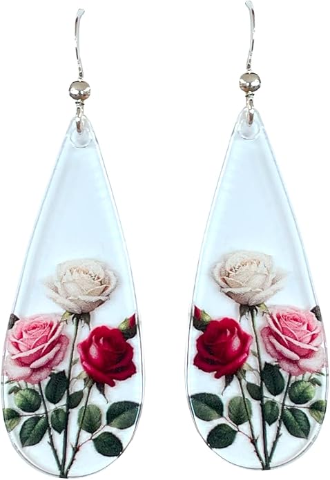 Rose Earrings