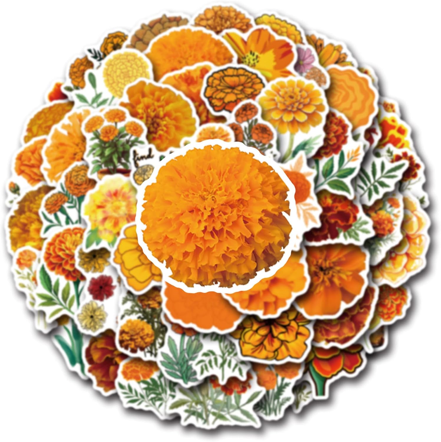 Marigold Stickers