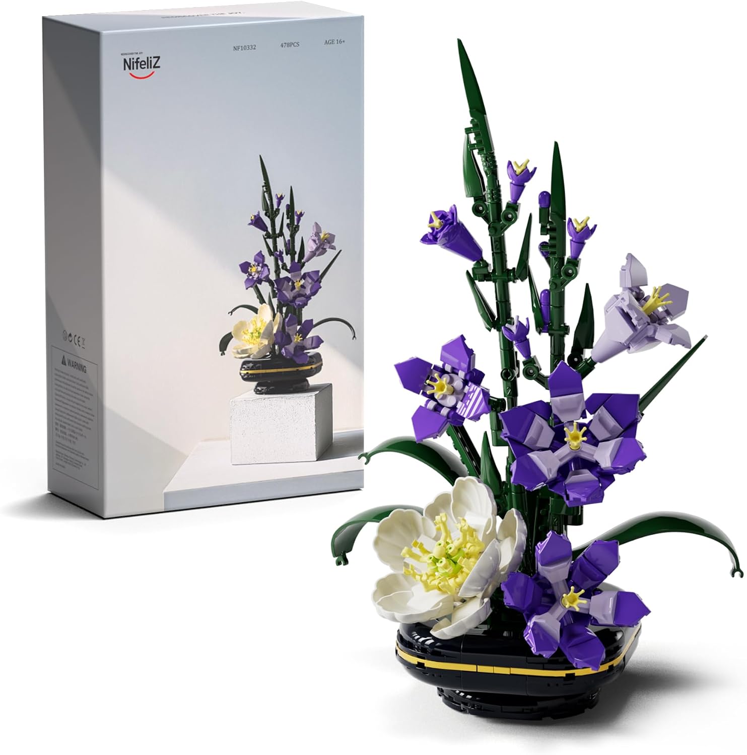 Gladiolas Flower Building Blocks