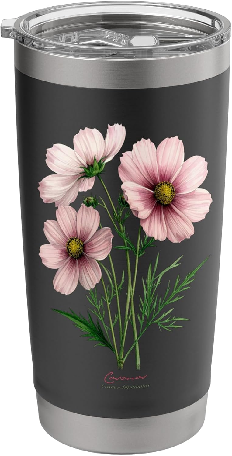 Cosmos Flower Travel Mug