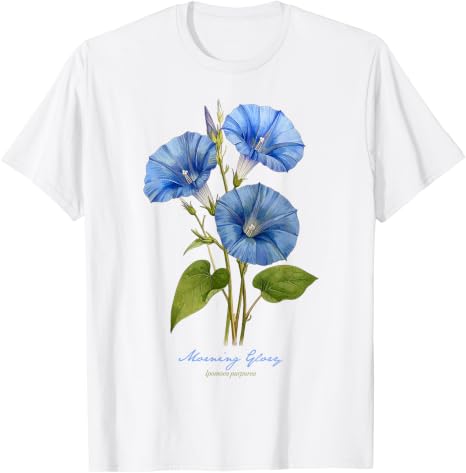 Morning Glory Flower T-Shirts