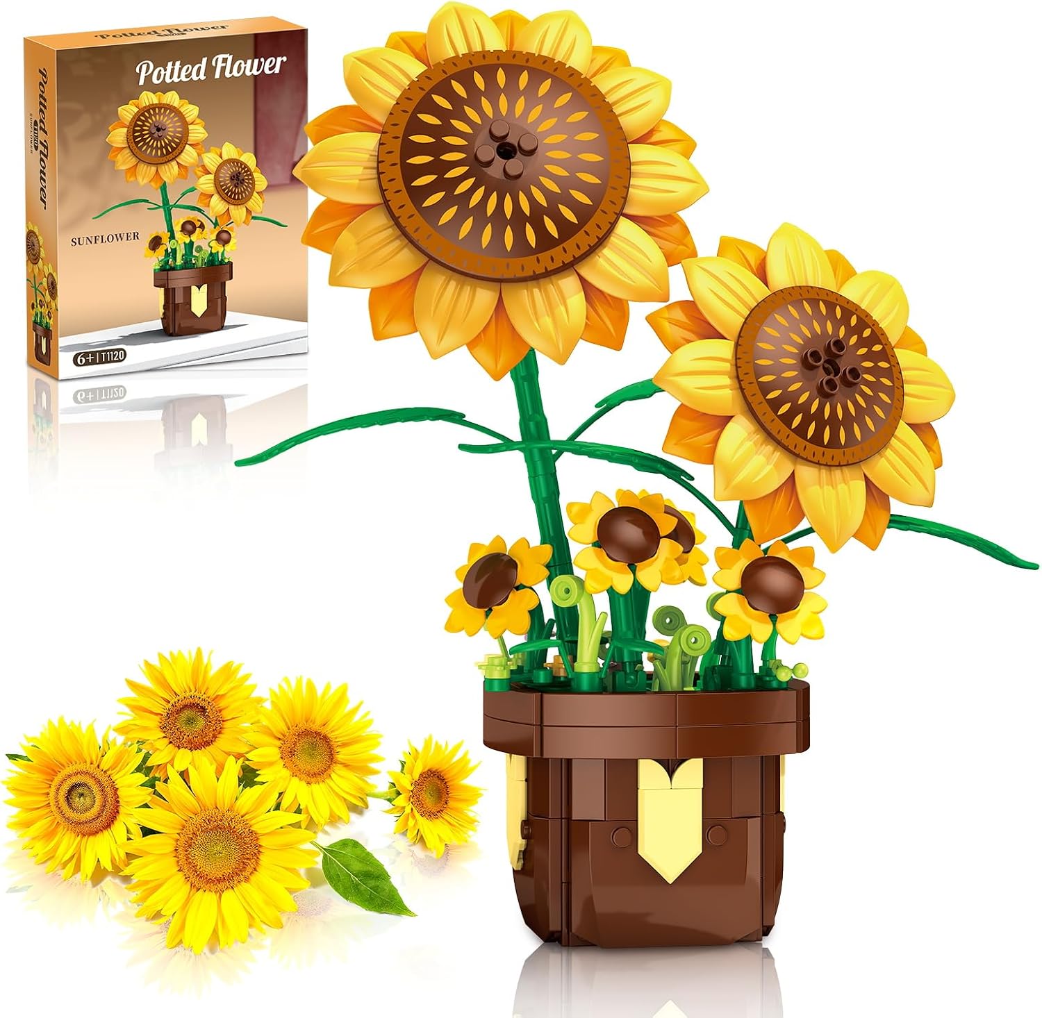 Sunflower Building Blocks Set