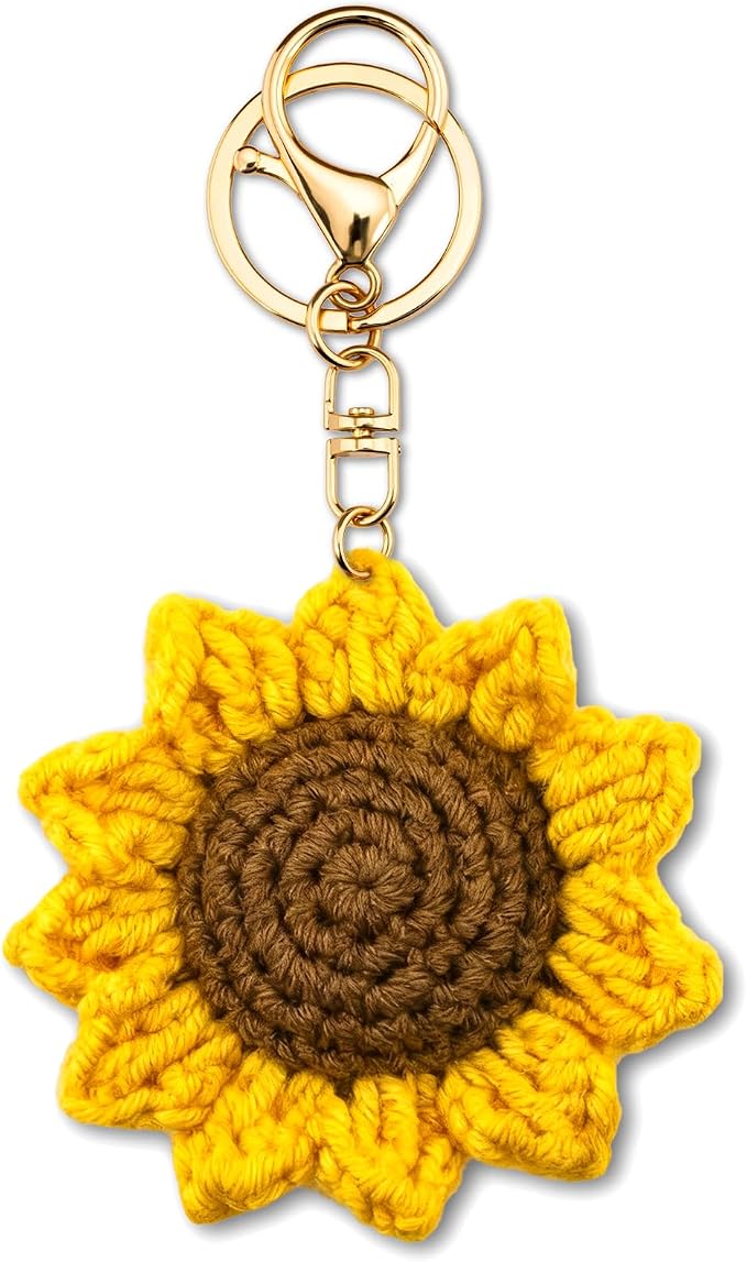 Sunflower Keychain