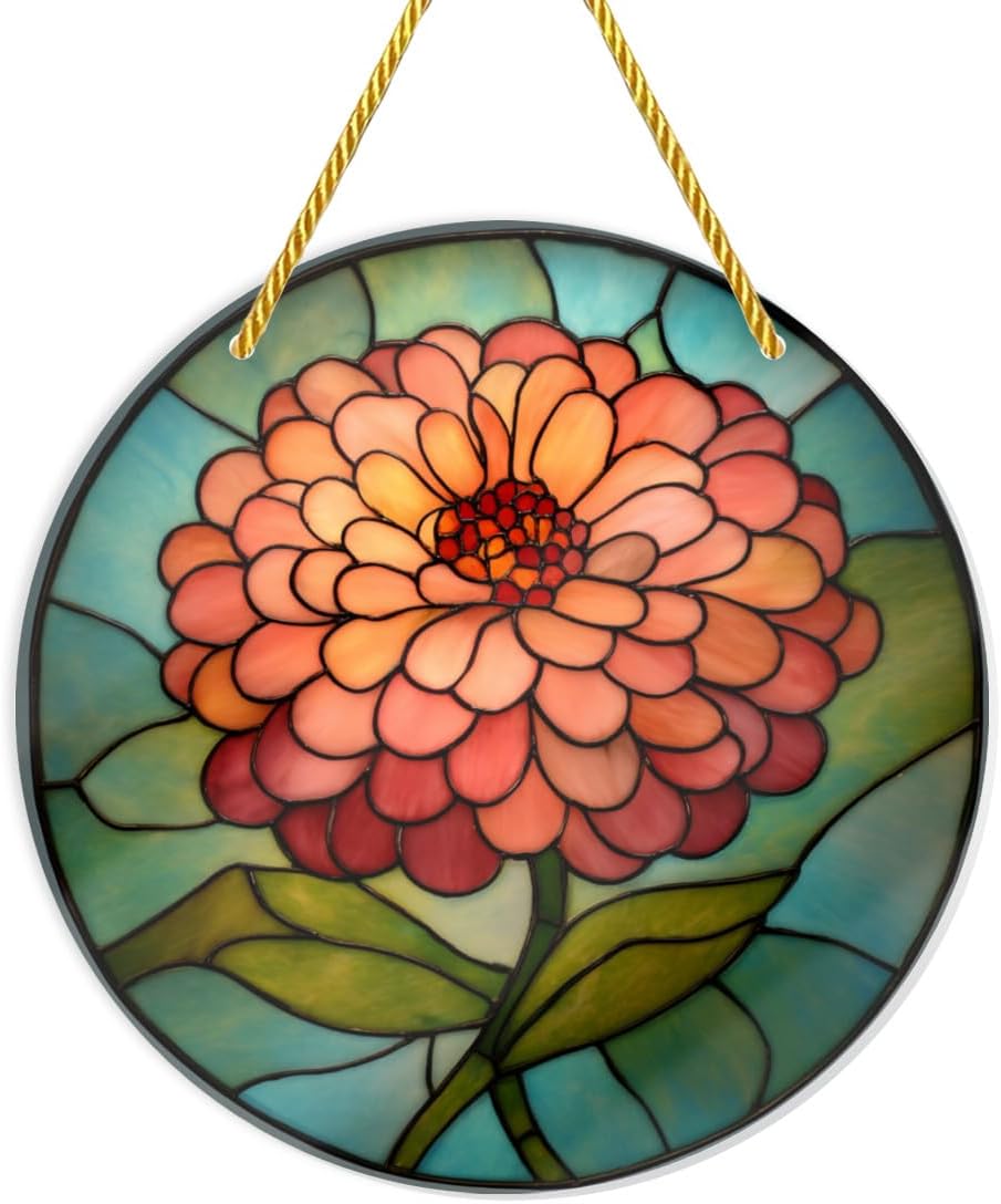 Zinnia Suncatcher