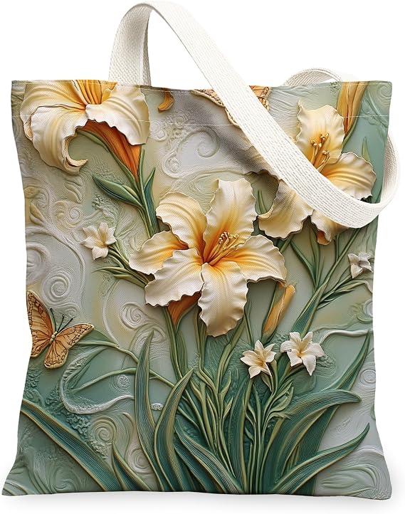 Daylily Grocery Bag