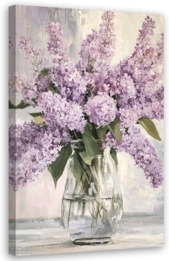 Lilac Bouquet Wall Art