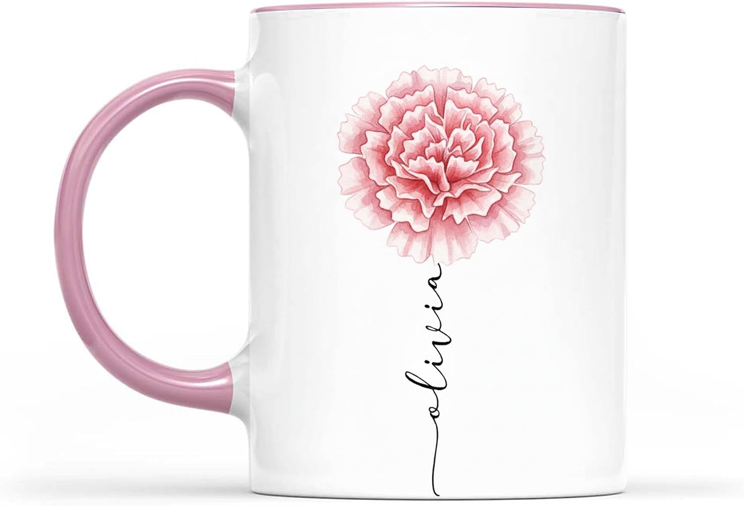 Pink Carnation Coffee Mug