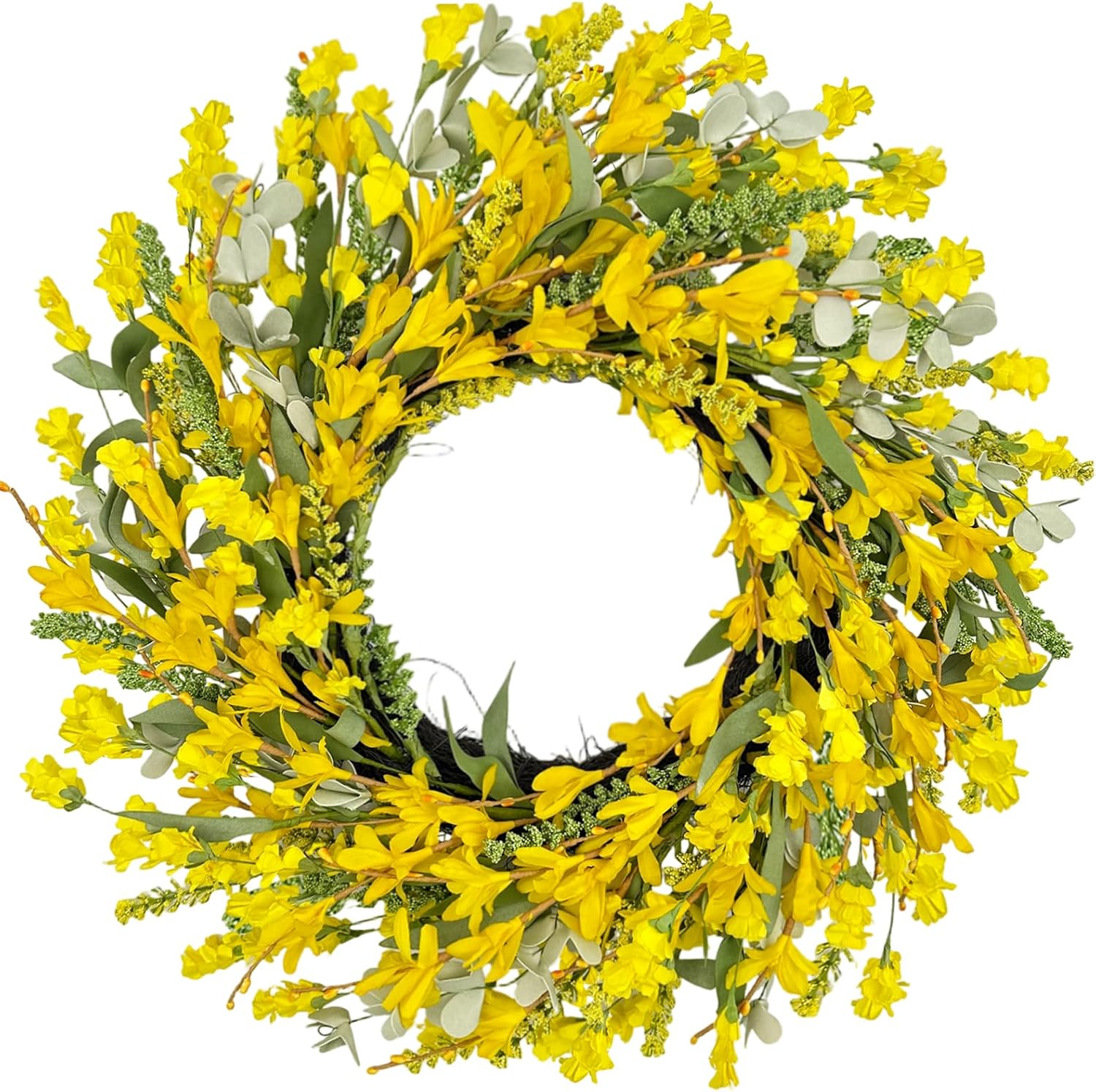 Forsythia Wreath