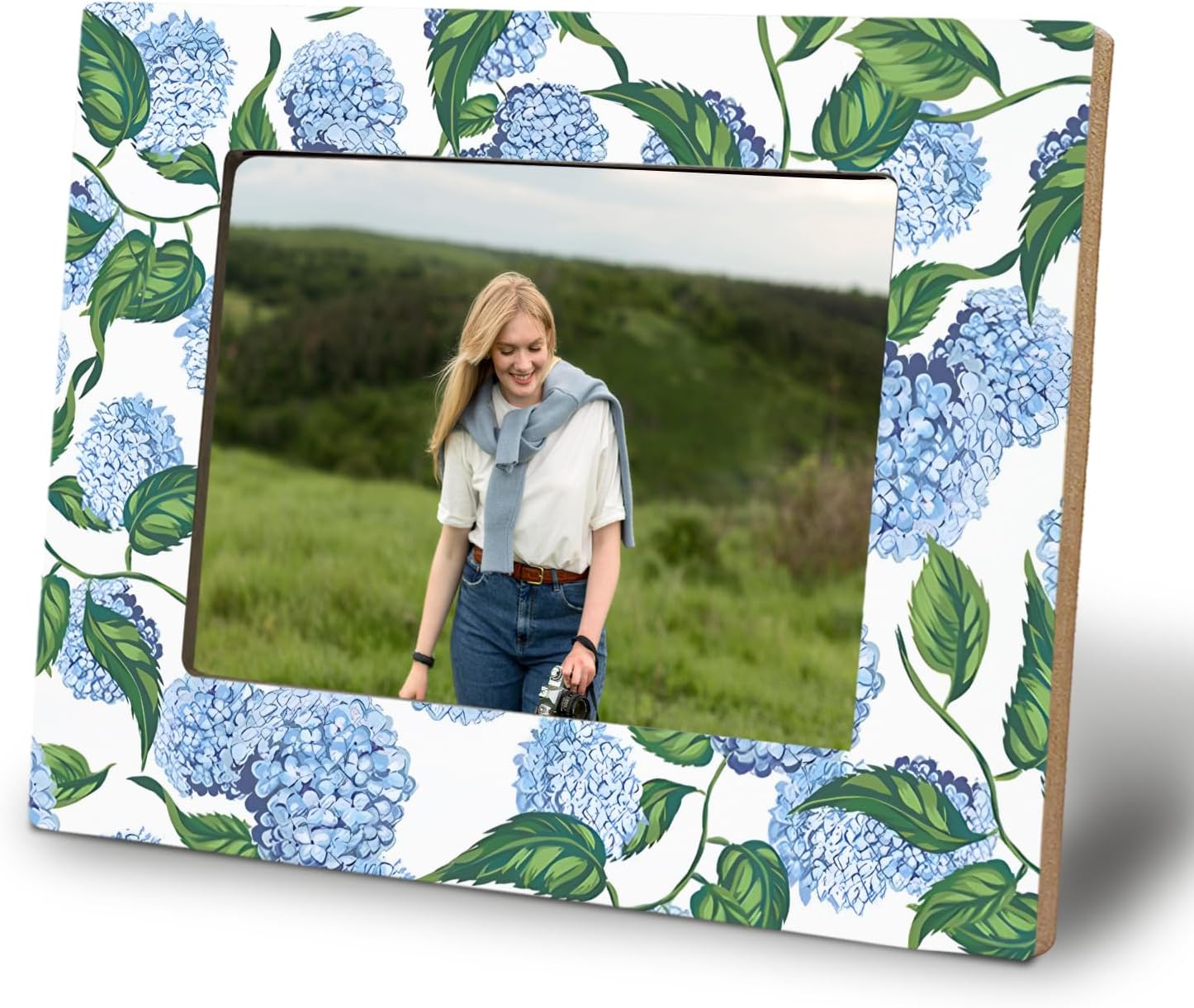 Hydrangea Picture Frame