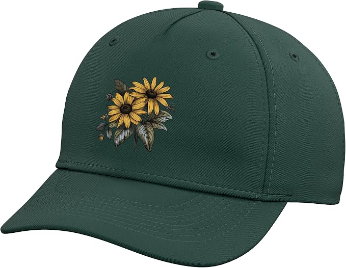 Rudebeckia Flower Baseball Hat