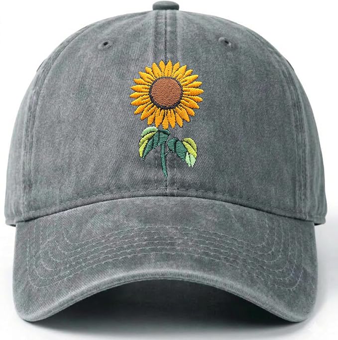 Sunflower Baseball Hat
