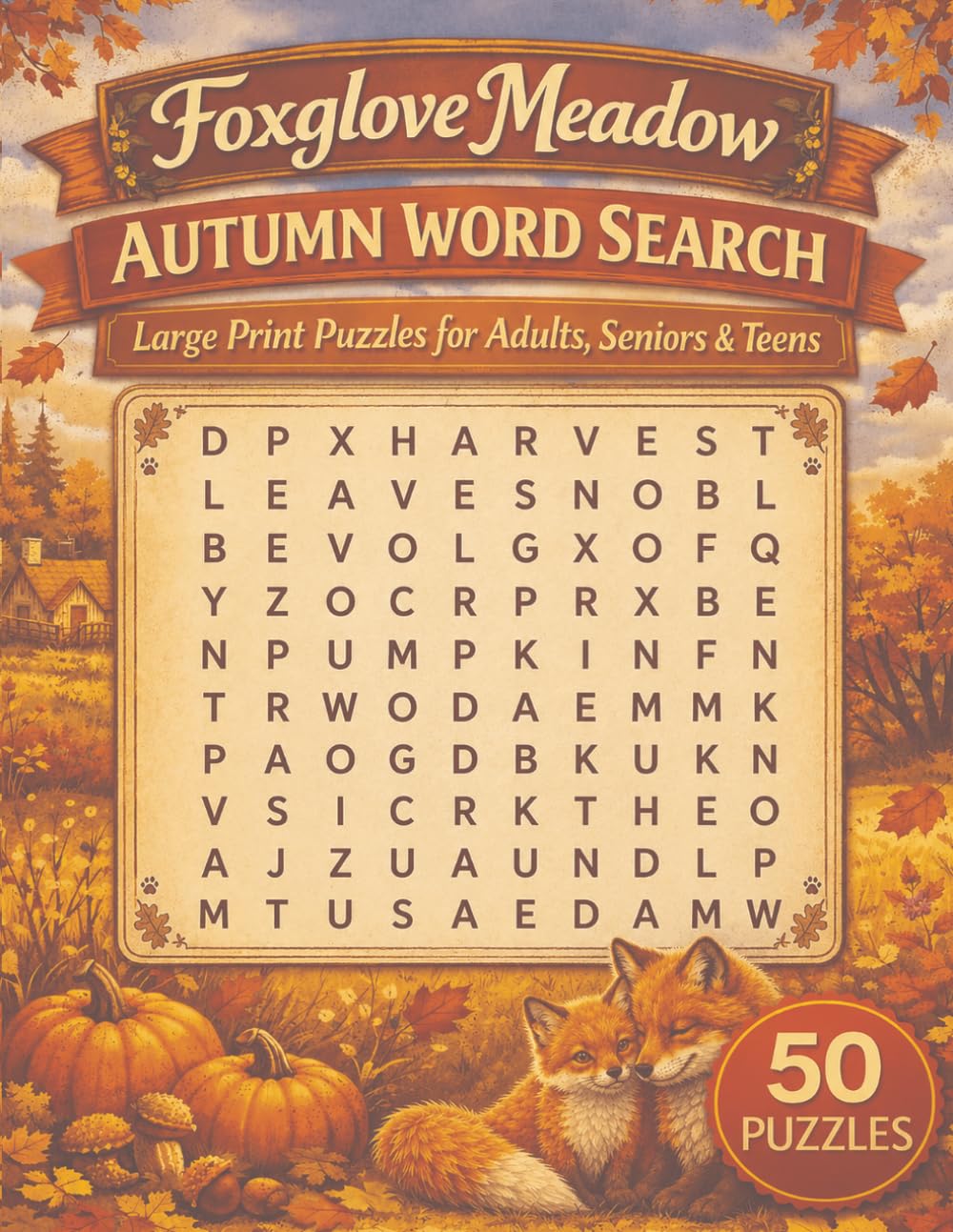 Foxglove Word Search