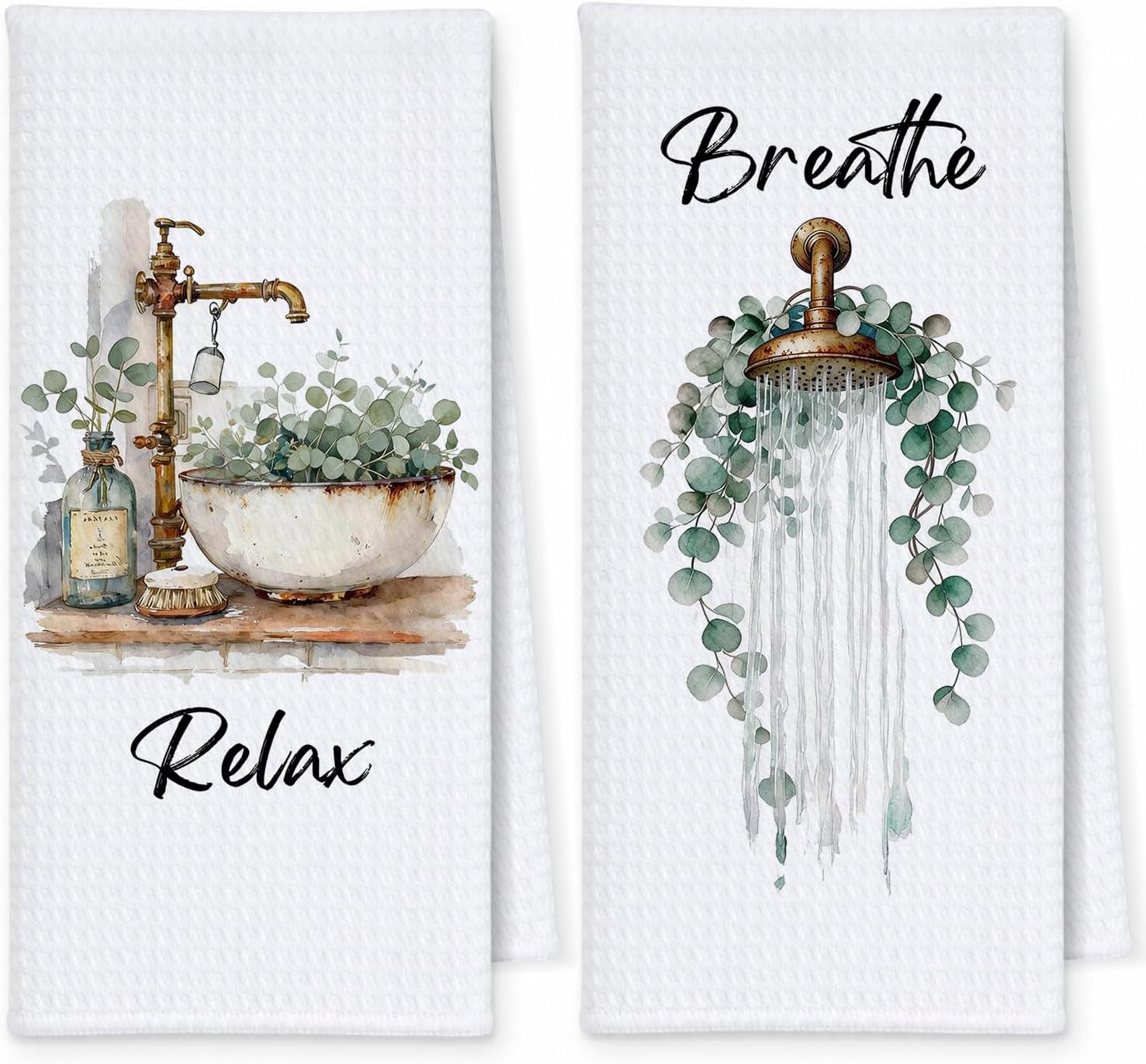 Eucalyptus Dish Towels (set of 2)