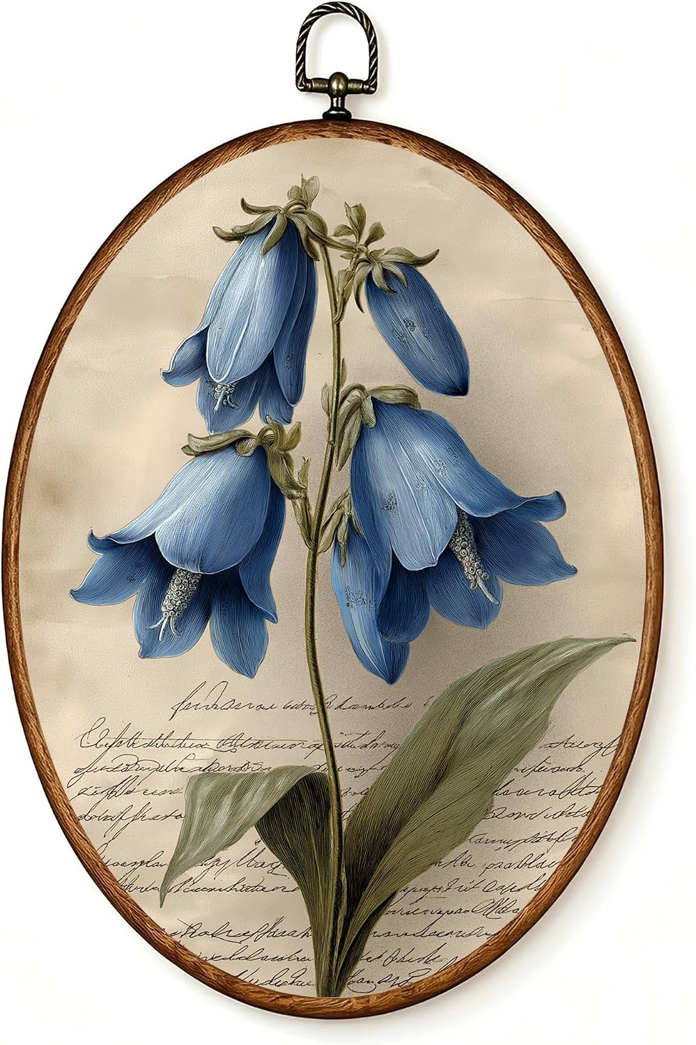 Blue Bellflower Wall Art