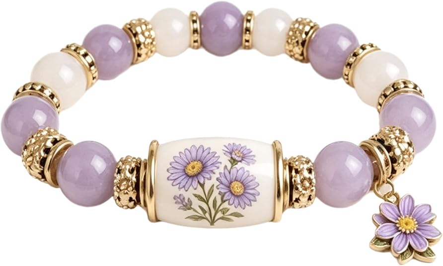 Aster Flower Bracelet