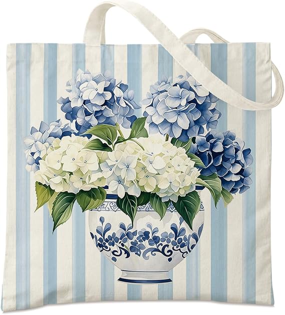 Hydrangea Flower Tote Bag