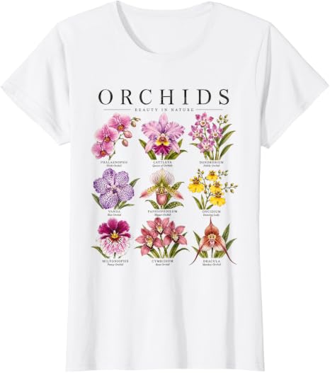 Orchid Flower T-Shirt